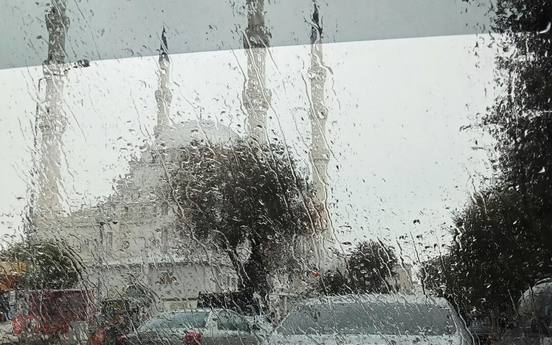 The first rains are here!