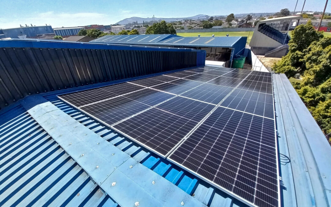 Serco Cape Powered Fully by Solar and Feeding Excess Electricity Back into the Grid