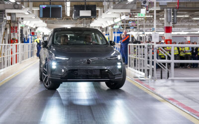 Volvo Cars starts production of game-changing EX60 electric SUV
