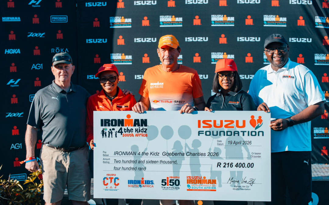 ISUZU Foundation Bridges Purpose and Impact, Raising Over R200,000 for IRONMAN4theKidz