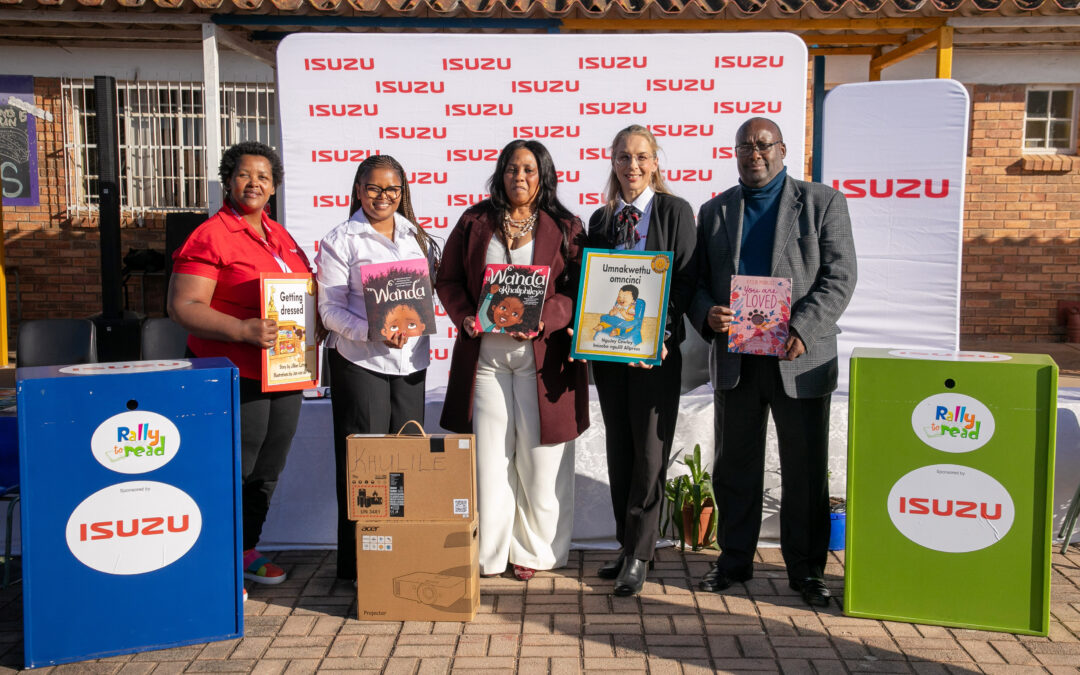 Isuzu Motors South Africa and Rally to Read deepen literacy impact as programme evolves into sustainability phase